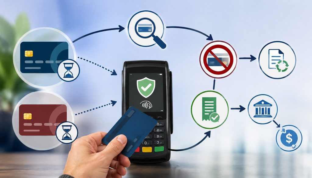 Duplicate pending card authorizations during payment processing