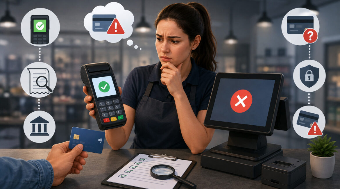 POS terminal approved while checkout system shows payment failure